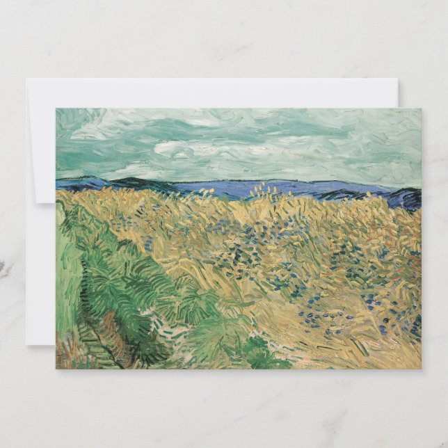 Wheatfield with Cornflowers | Vincent van Gogh (Front)