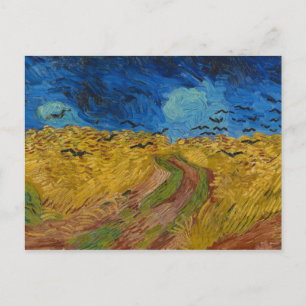 Wheatfield with Crows Postcard