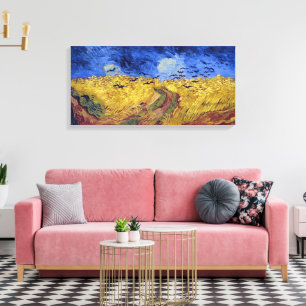 Wheatfield with Crows   Van Gogh   Canvas Print