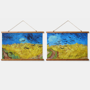 Wheatfield with Crows, Van Gogh Hanging Tapestry