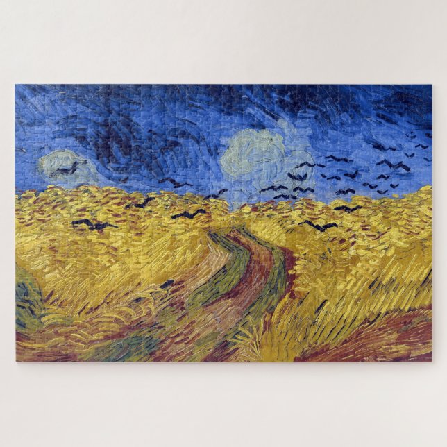 Wheatfield with Crows | Van Gogh | Jigsaw Puzzle (Horizontal)