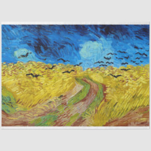 Wheatfield with Crows, Van Gogh Tissue Paper
