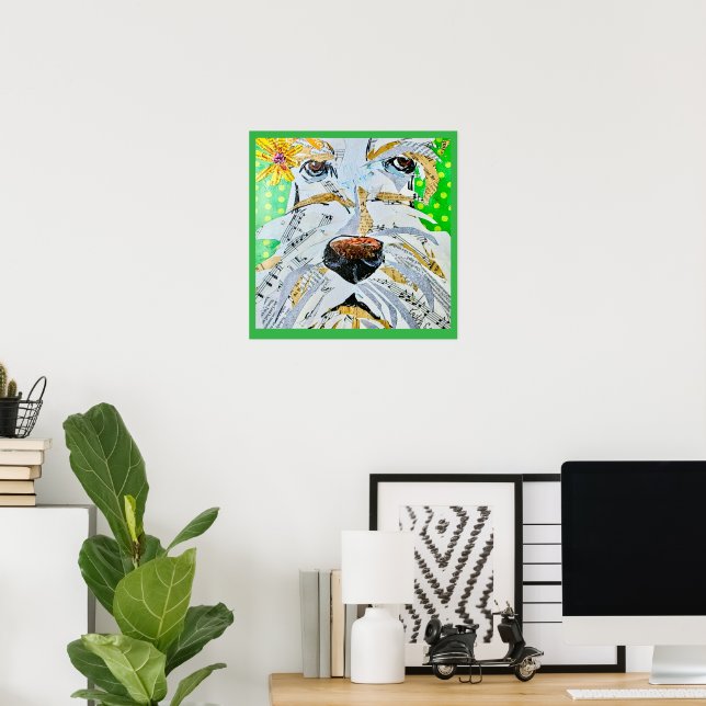 Wheaton Scottie Vibe  Poster (Home Office)