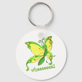 Wheeeee! I'm a Butterfly!! Key Ring