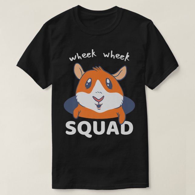 Wheek Wheek Squad - Guinea Pig Premium  T-Shirt (Design Front)