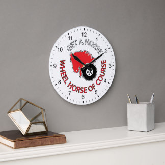 Wheel Horse Clock Garden Tractor Vintage Style