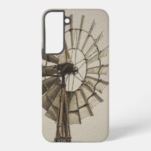 Wheel Of A Windmill Sepia Samsung Galaxy Case