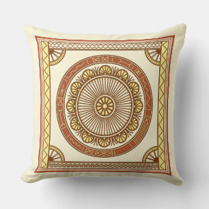 Wheel of Becoming Cushion: Ancient Slavic Solar  Cushion