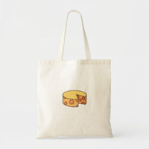 wheel of cheese tote bag