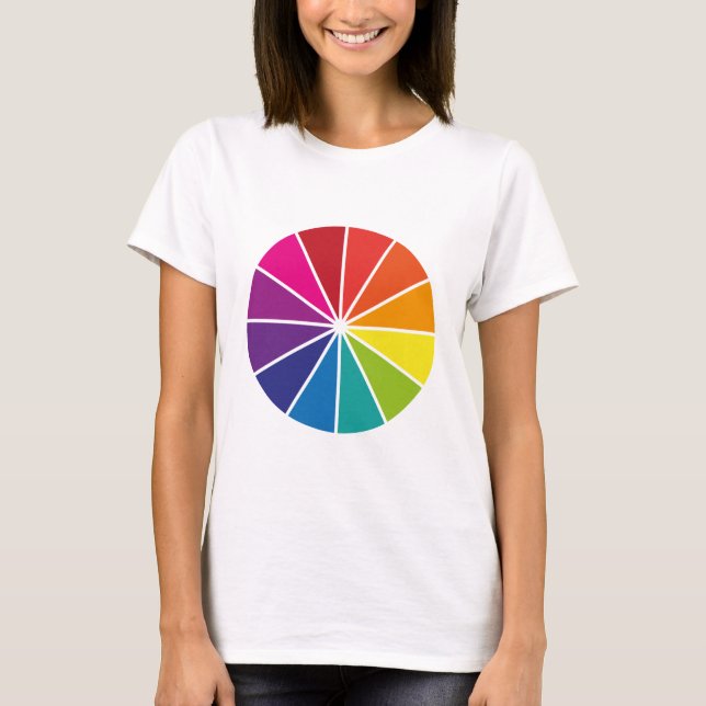 Wheel of Colour  T-Shirt (Front)