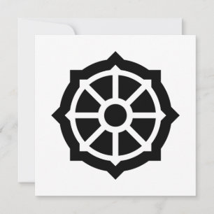 Wheel of Dharma (Buddhism, Hindusim) Card