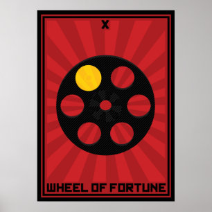 Wheel of Fortune Card Poster