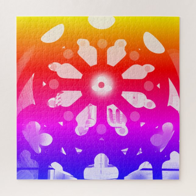 Wheel of fortune jigsaw puzzle (Vertical)