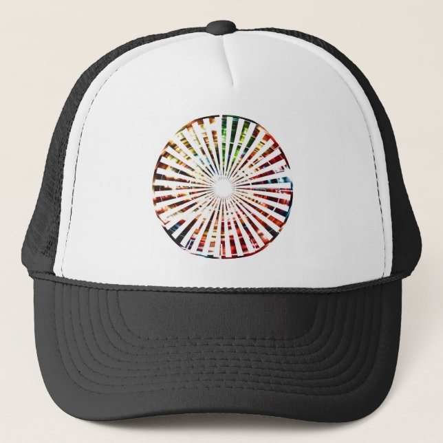 Wheel of Fortune - Sparkle Red Designs Trucker Hat (Front)