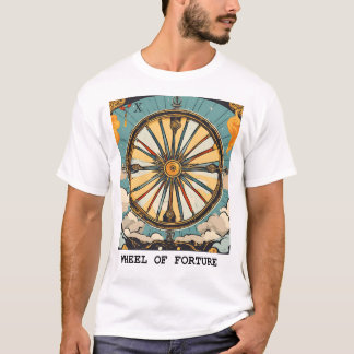 WHEEL OF FORTUNE - TAROT CARD T-Shirt