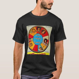Wheel Of Happy  Mondo Bizarro Vintage Artwork T-Shirt