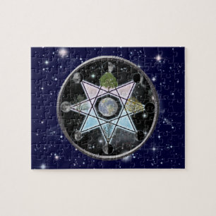 Wheel of the Year Octagram Jigsaw Puzzle