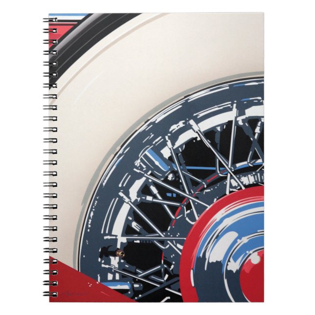 Wheel Spiral Notebook (Front)
