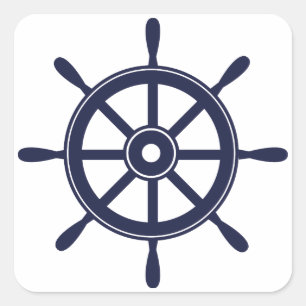 Wheel Square Sticker