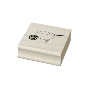 Wheelbarrow Art Stamp