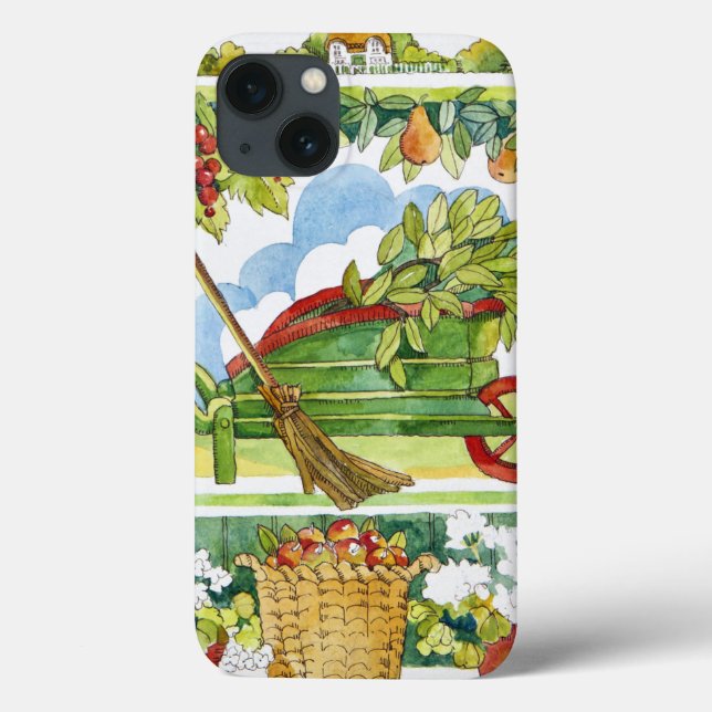 Wheelbarrow - garden surround 2012 Case-Mate iPhone case (Back)
