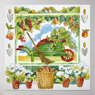 Wheelbarrow - garden surround 2012 poster