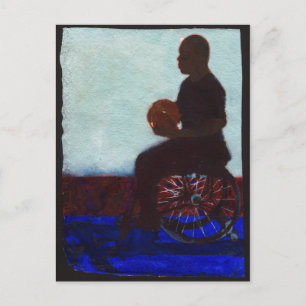 Wheelchair Basketball 2011 Postcard
