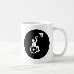 Wheelchair Basketball Coffee Mug