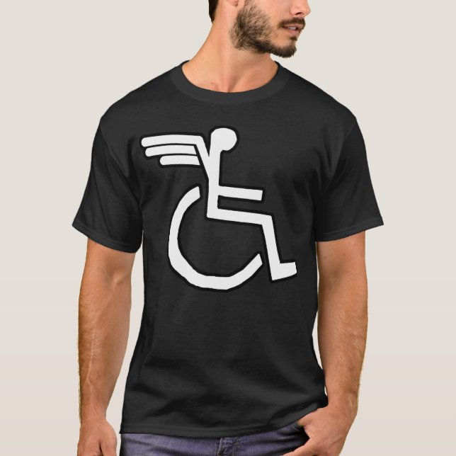 WHEELCHAIR FLIER! T-Shirt (Front)