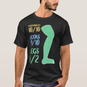 Wheelchair Leg Amputee T-Shirt