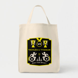 Wheelchair Murderball Sportswear Tote Bag