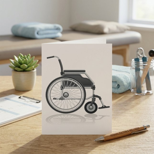 Wheelchair Note Cards (Creator Uploaded)