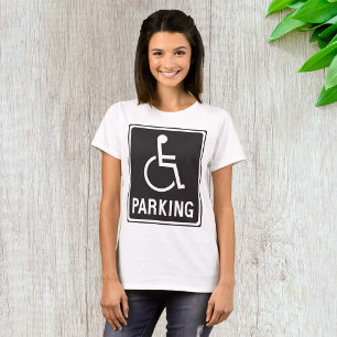 Wheelchair Parking Symbol T-Shirt