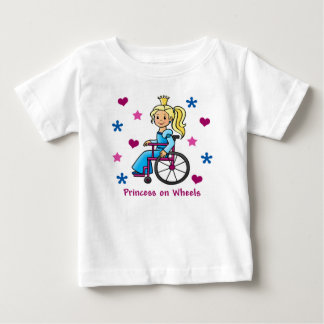 Wheelchair Princess Baby T-Shirt