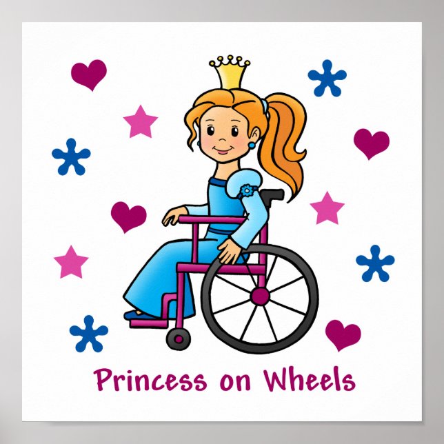 Wheelchair Princess Poster (Front)