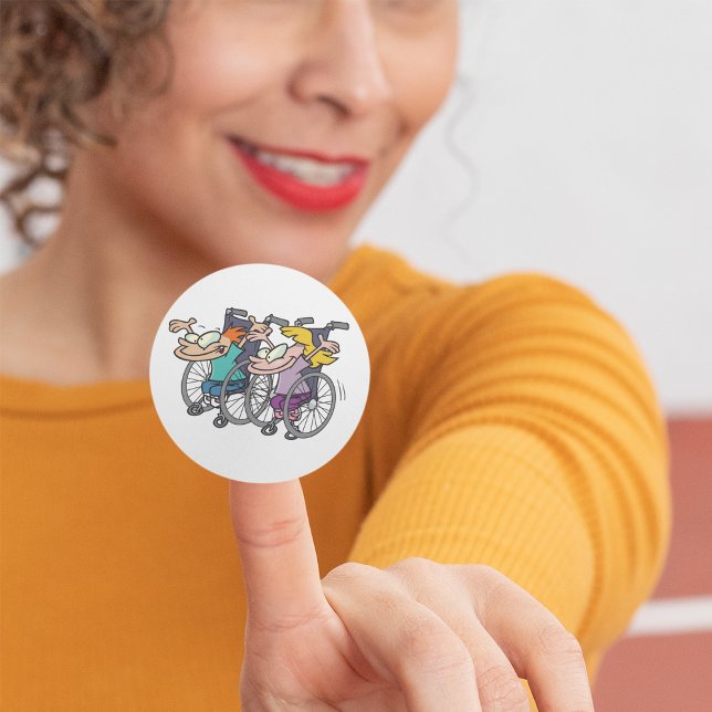 Wheelchair Race Stickers (Creator Uploaded)