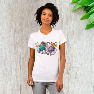 Wheelchair Race Womens T-Shirt
