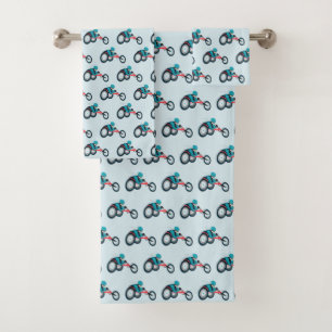 Wheelchair Racing Bath Towel Set