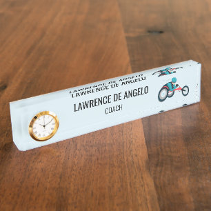 Wheelchair Racing Nameplate