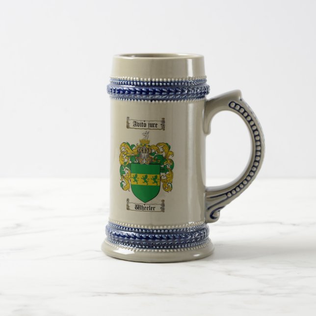 Wheeler Coat of Arms Stein (Right)