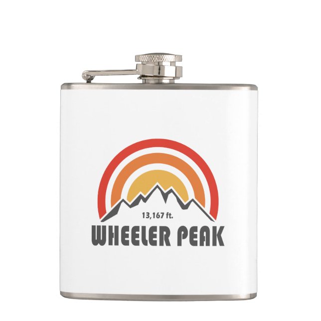 Wheeler Peak Hip Flask (Front)