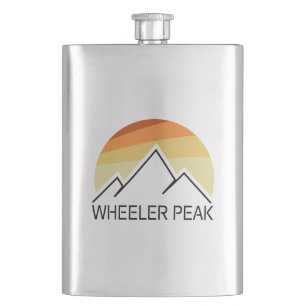Wheeler Peak Retro Hip Flask