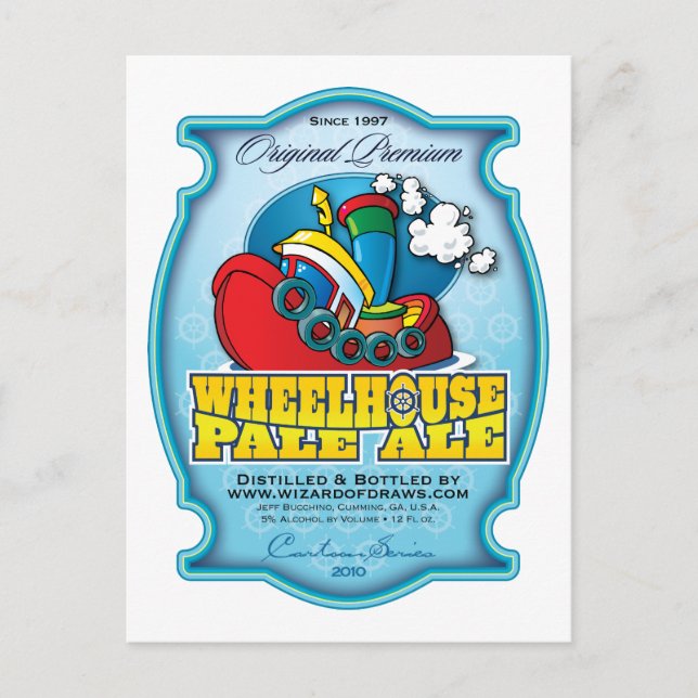 Wheelhouse Pale Ale Postcard (Front)