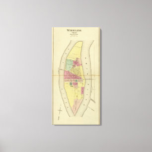 Wheeling Island Canvas Print