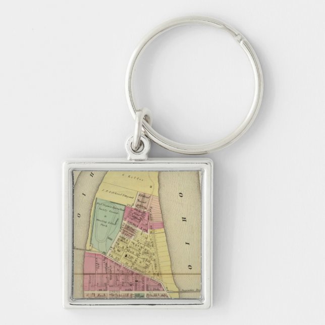 Wheeling Island Key Ring (Front)