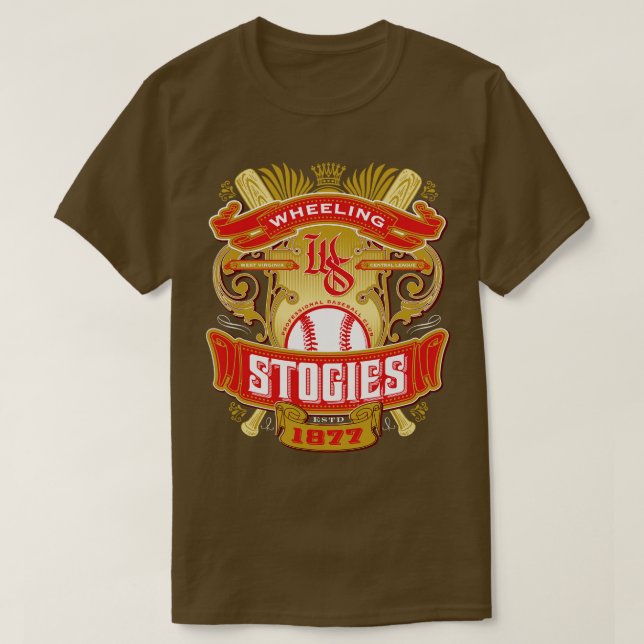 Wheeling Stogies T-Shirt (Design Front)