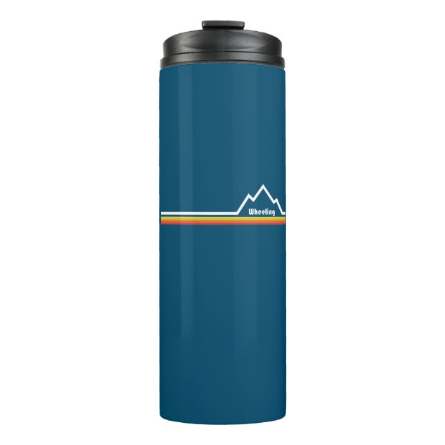 Wheeling, West Virginia Thermal Tumbler (Front)
