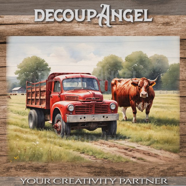 Wheels and Hooves - Decoupage - Tissue Paper (Creator Uploaded)