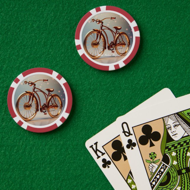 "Wheels of Time" Poker Chips (Poker Table (Double))