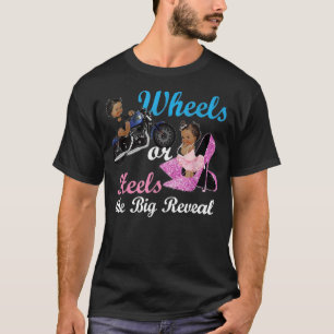 Wheels or Heels The Big Reveal Team Boys Girl, Gen T-Shirt